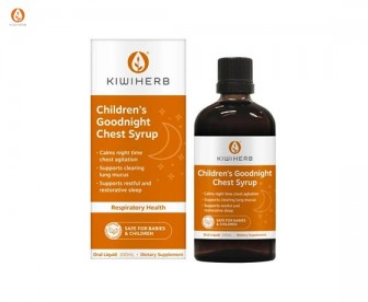 Kiwiherb 儿童晚安止咳糖浆 100毫升（0-12岁适用）